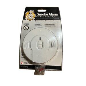 Kiddie 21009992 Code One 10-Year Battery Operated Ionization Smoke Alarm. Sealed